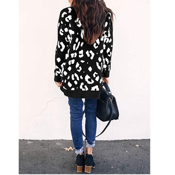 ‘LIZZIE’ Animal Print Cardigan - Picture 4 of 5